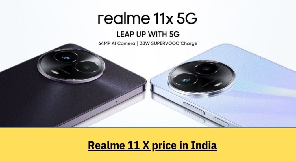 Realme 11 X price in India
