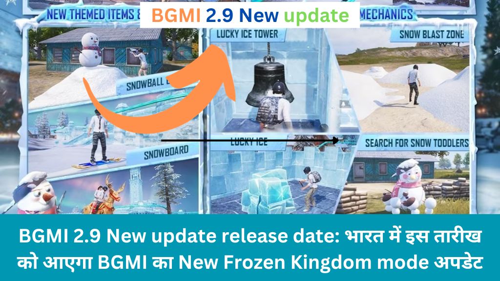 BGMI 2.9 New update release date
