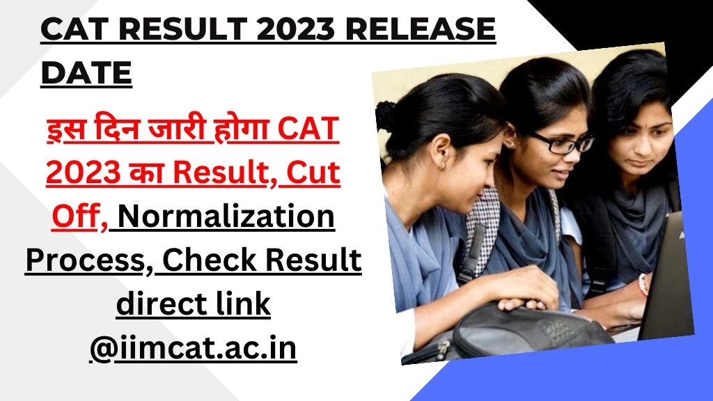 CAT Result 2023 Release date